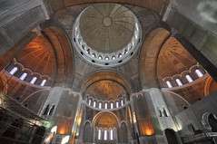 Interior of the Church of Saint Sava (Still under construction in 2012)