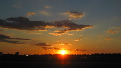 sunset sky clouds 911