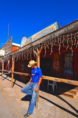 arizona building hat town wooden model route66 nikon cowboy blues sandeep tokina hdr malavika oatman d90 cowboyblues 1116mm