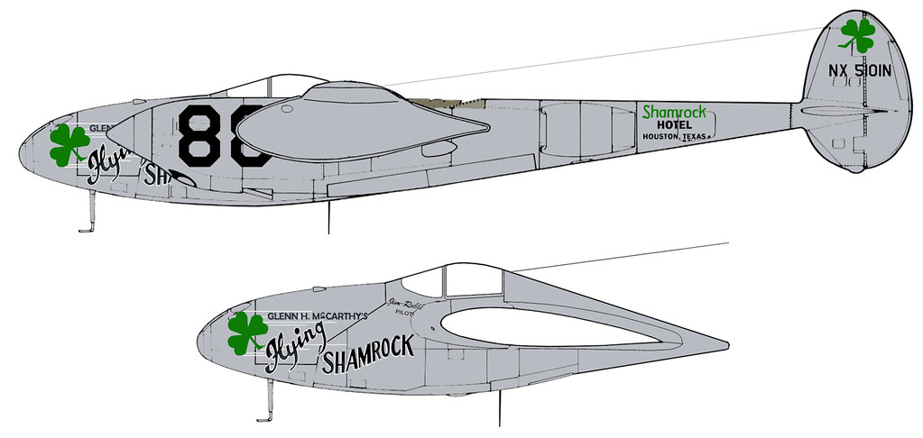 P-38F NX5101N, 1947 Bendix Air Race | Funded by oilman Glenn… | Flickr
