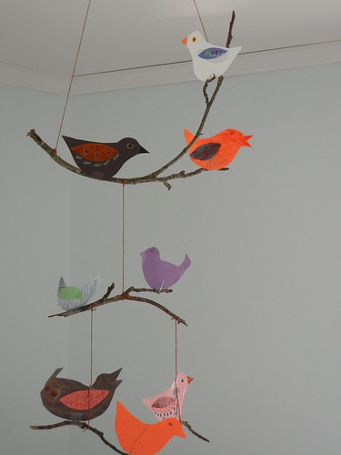 bird mobile | by Mugwort's Castle