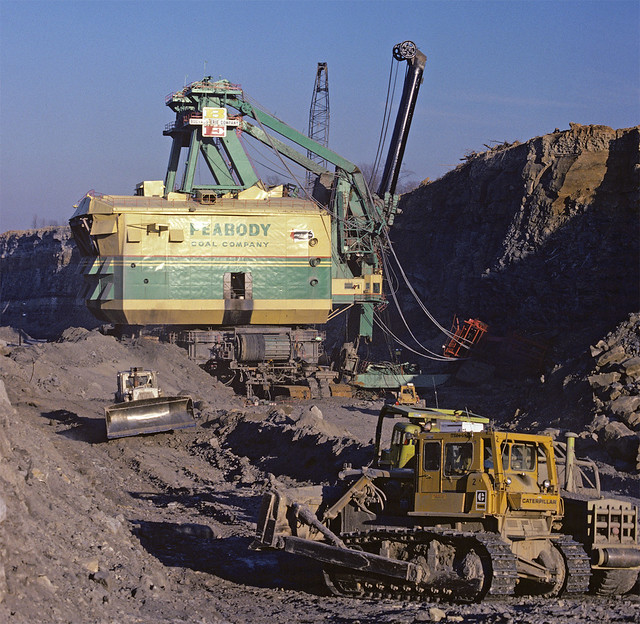 Peabody Coal Company (Sinclair Mine) Bucyrus Erie 3850-B Power Shovel