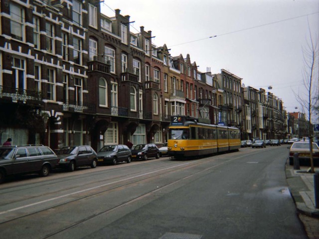 GVB Amsterdam 716, Lijn 2, Koninginneweg (1995)