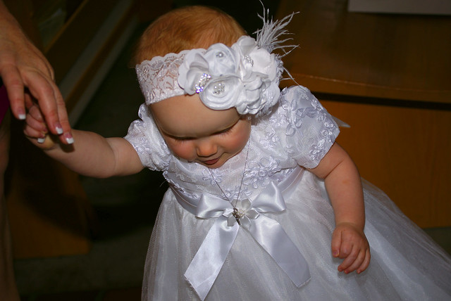 Princesa granddaughter baptism