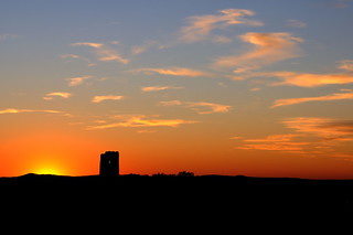 Torre Baccelli al tramonto - Tramonto Sabino