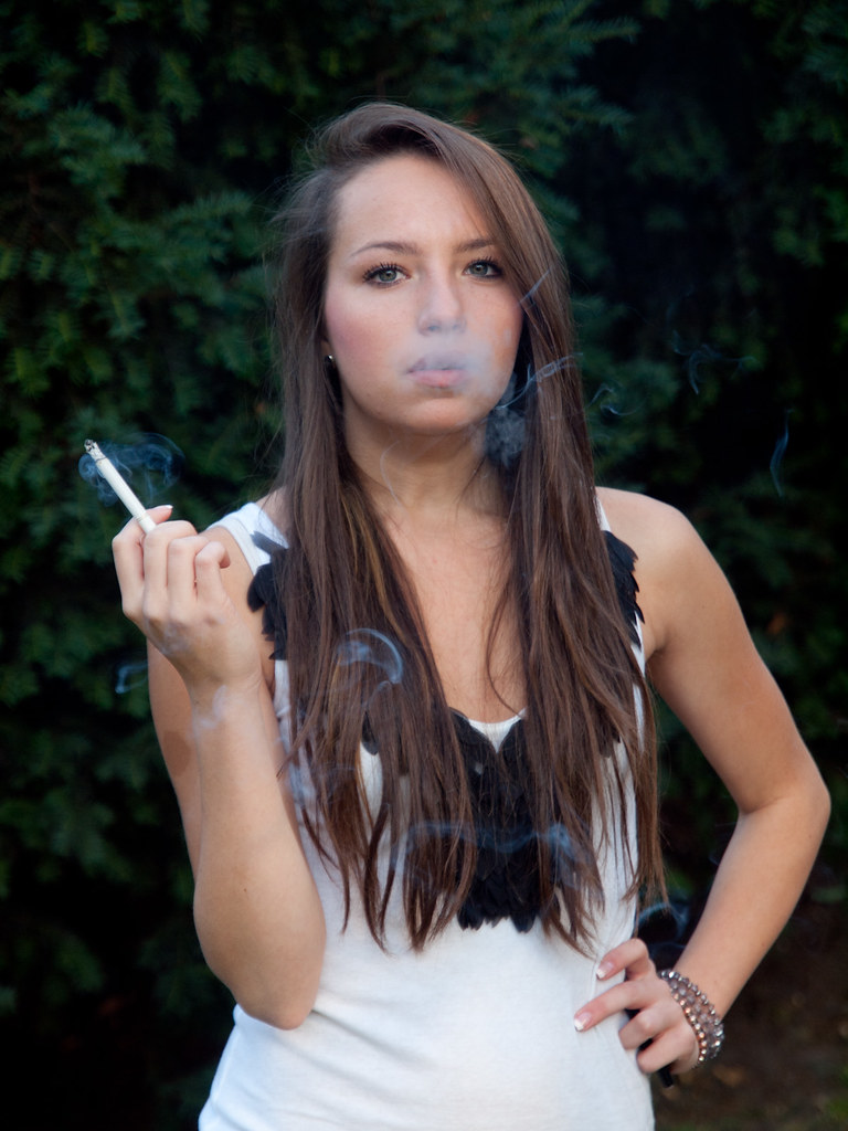 cigar girl smoking fetish