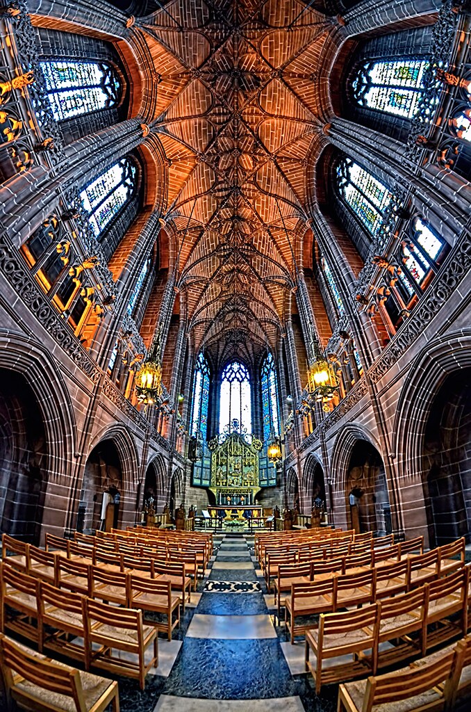 Anglican Cathedral Interior (1),Liverpool by Hazeldon73