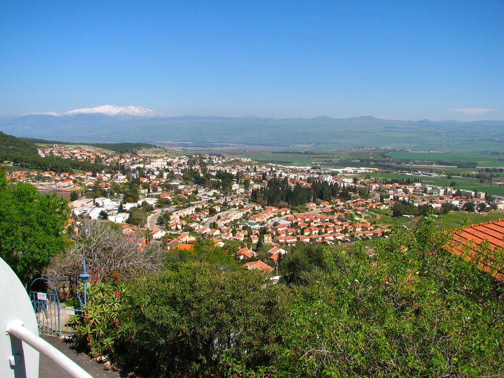 Golan Heights from Rosh Pina