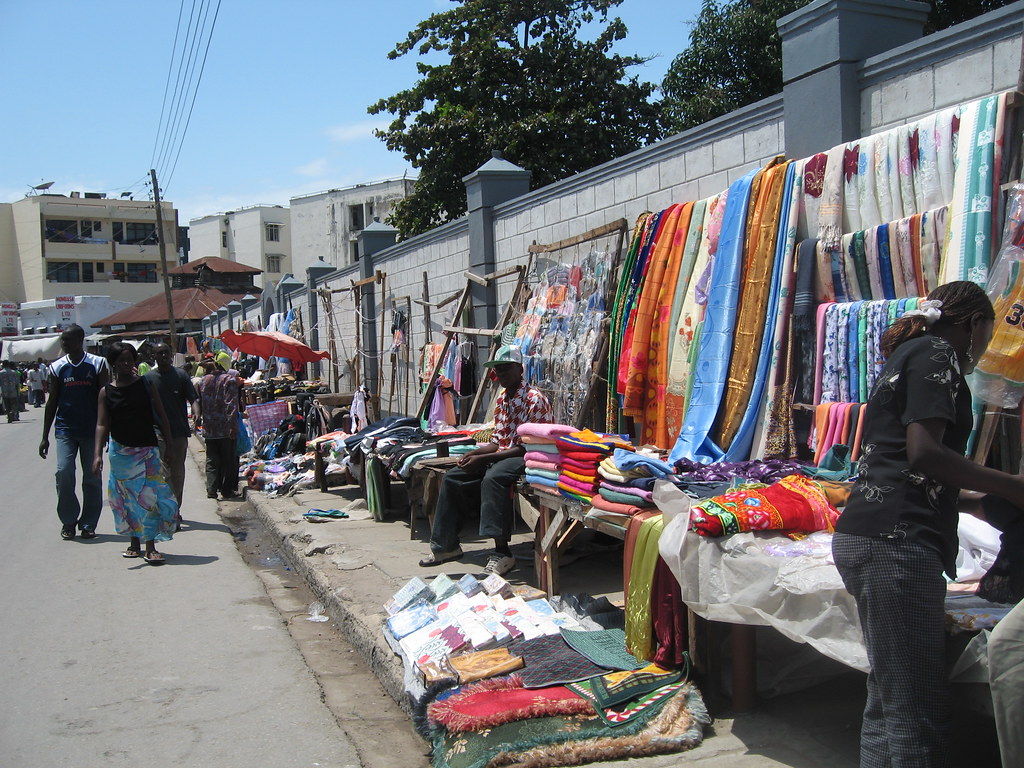 Kenya market | Sale of "mitumba," or second-hand clothes, is… | Flickr