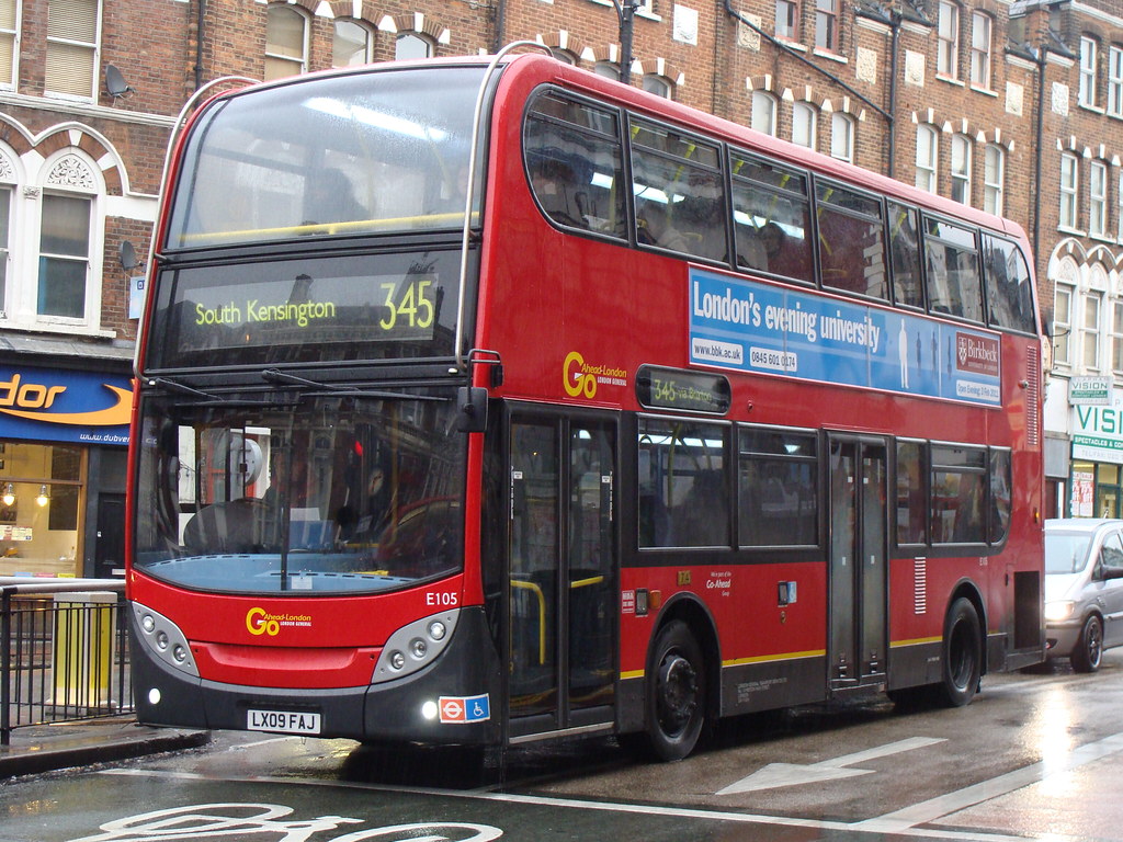 Go-Ahead, London E105 LX09FAJ | Seen in Clapham | Will Swain | Flickr
