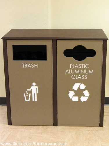 USF - Indoor Waste Containers - Trash and Recycling