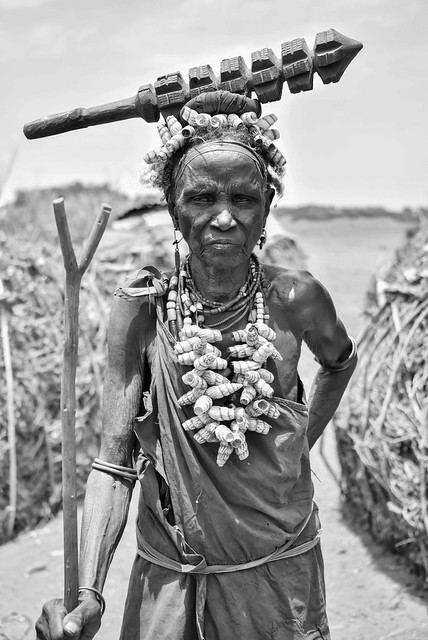 Older Woman, Dassanech Tribe, Ethiopia