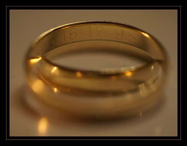 350 - December 16 2011 - our wedding rings