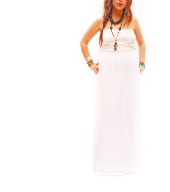 Eternal Hippie Mexican maxi dress
