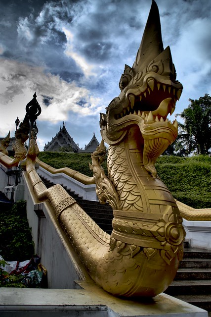 Thailand, Krabi, Temple 'WAT KAEW'