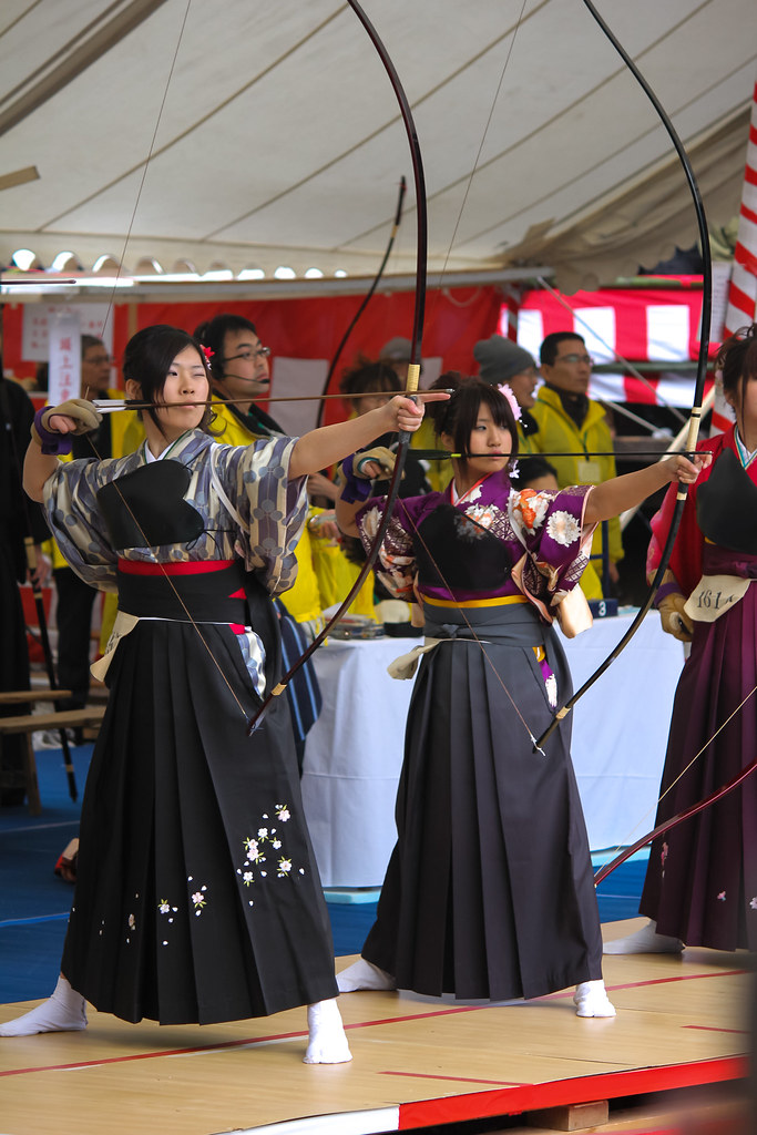 Toshiya Kyudo Archery Contest at Sanjusangendo Temple, Kyo… | Flickr