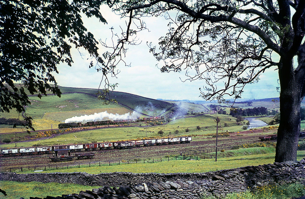 9F freight near Tebay. Jun'67. | An unidentified 9F comes do… | Flickr