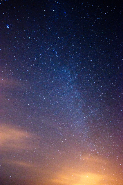 Milky Way Above Druridge Bay
