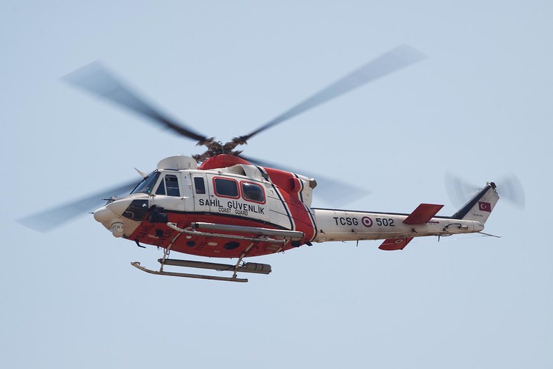 Turkish Coast Guard Agusta-Bell AB.412SAR