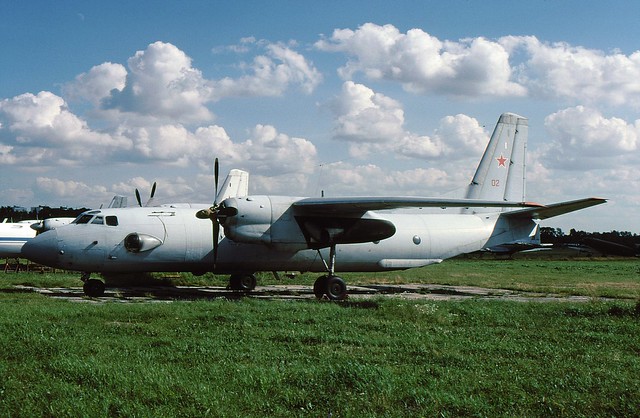 02 Red Antonov An-26 Soviet Air Force