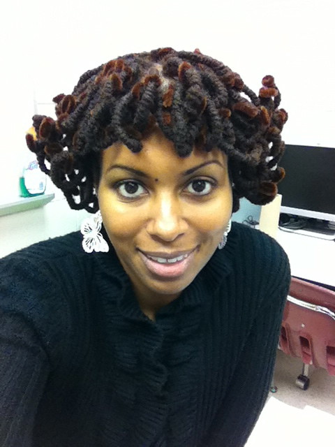 Pipe cleaner curls - 2nd day pipe cleaners still inbang…