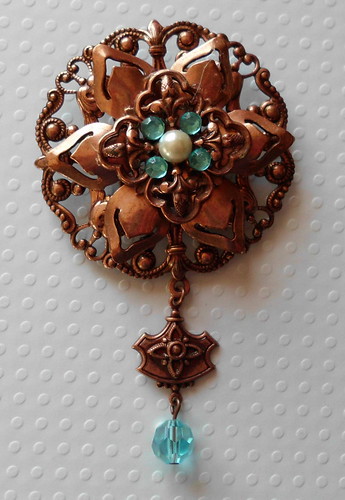 Copper Ox Brooch | I made this Brooch a while back, I think … | Flickr