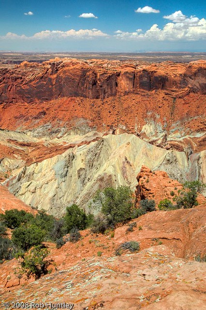 View of Canyonlands National Park in Utah.