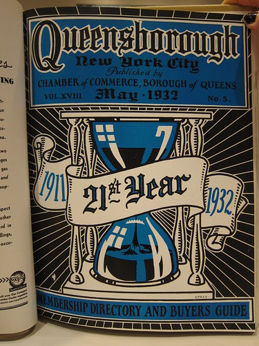 1932 Queens Chamber of Commerce, Membership Directory & Buyers Guide cover | by Rego-Forest Preservation Council