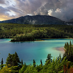 Emerald Lake From South Klondike Highway, Southern Yukon, Canada :: HDR