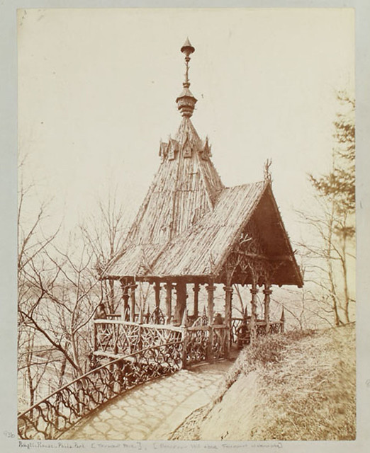 Rustic house, Phila. park. ca. 1870.