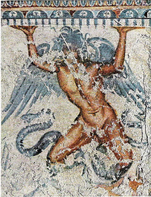 Tarquinia: Etruscan deity Typhon