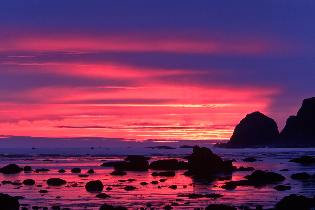 Sunset at Cape Alava in Olympic National Park | Sunset at Ca… | Flickr