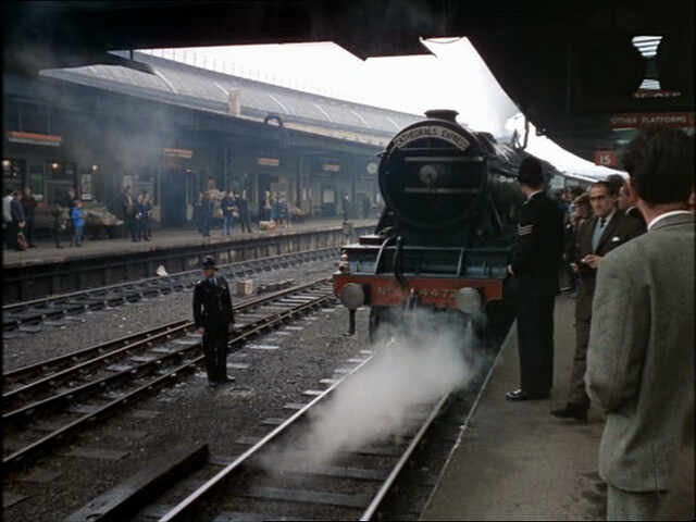 The Flying Scotmans 4472 Train at York 1967