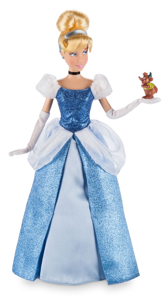 11 1/2 Inch Disney Cinderella Classic Doll with Gus Figure 