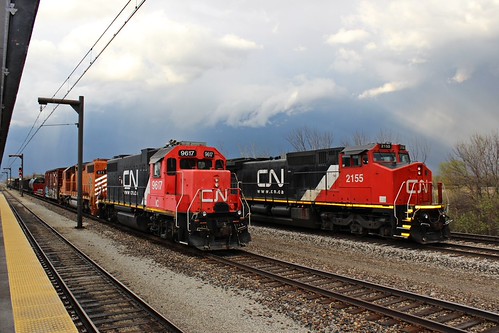 CN/IC SB Champaign Local at University Park, IL | by Jesse Berryhill