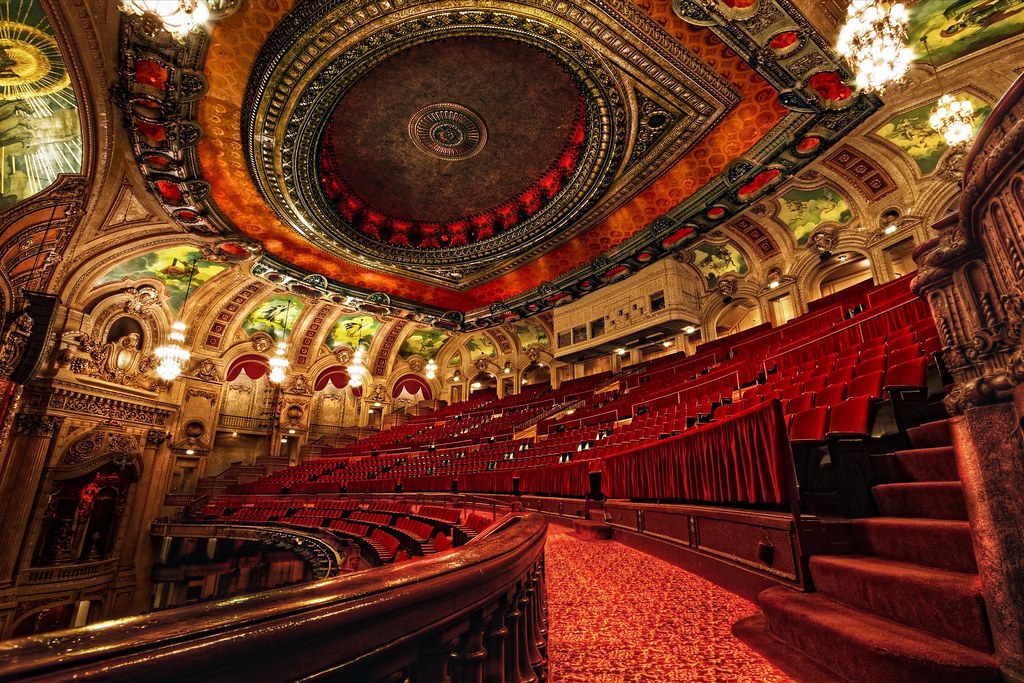 Chicago Theater Balcony.