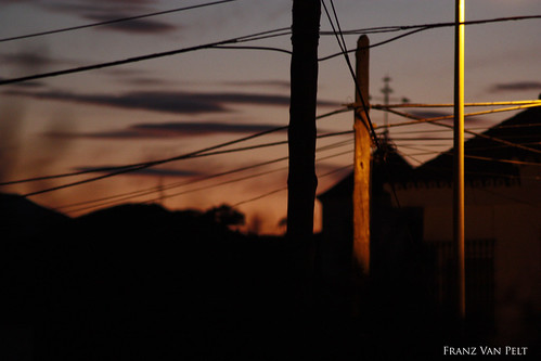 sunset atardecer andalucía poste cables andalusia malaga málaga