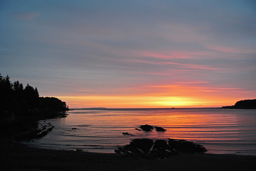 ocean morning sky sun alaska skyline sunrise island pacific north sing kodiak