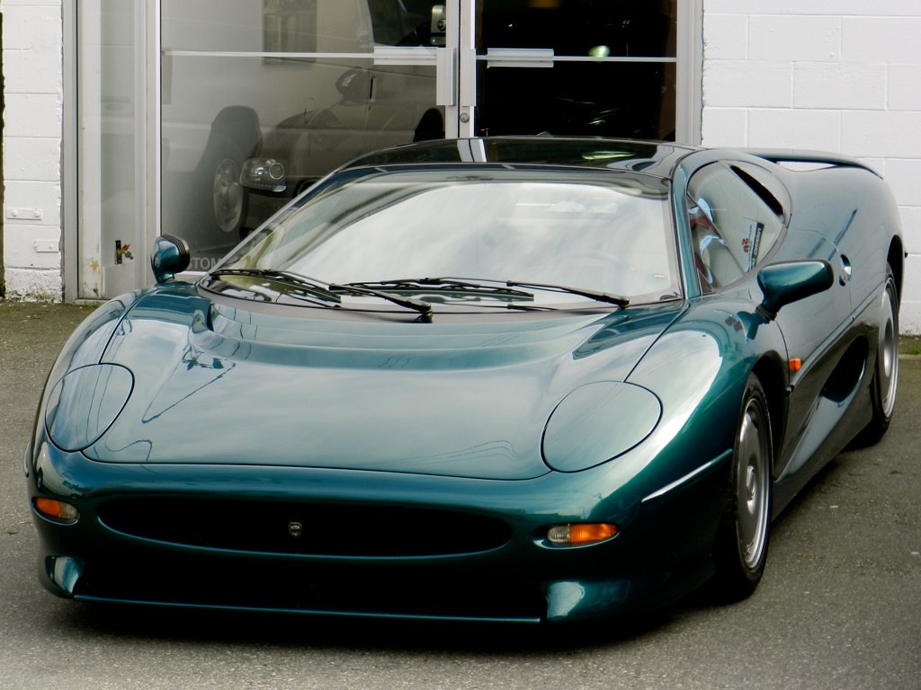  jaguar  xj220  production of this rare  supercar was from 