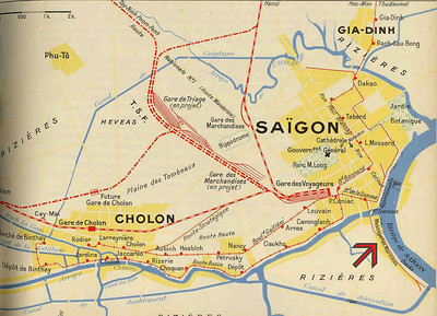 Plan de la ville de Saigon  của  manhhai