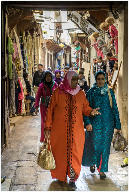 Marokko , in den Gassen der Souks