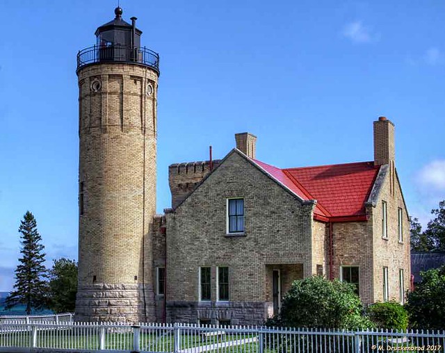 The Old Mackanic Point Lighthouse and Tower, Mackinaw City MI