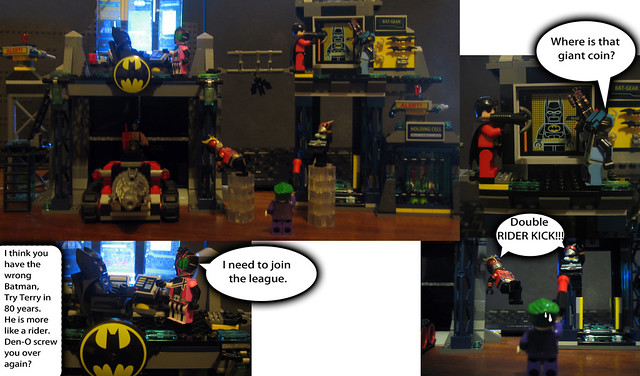 LEGO Batman Joker Kamen Rider Decade Kuuga