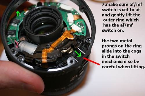 6. Remove the switch cover ring | by Pastie Master