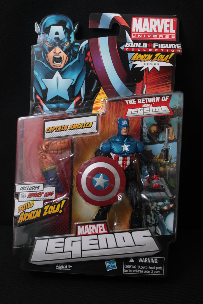 Marvel Legends Armin Zola Wave_Captain America(Bucky Cap