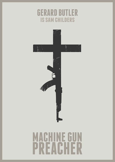 Machine Gunner Poster Machine Gun Preacher Poster