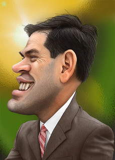 Marco Rubio - Caricature | by DonkeyHotey