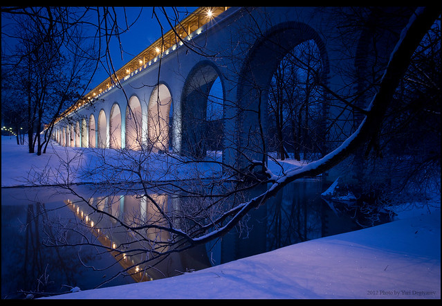 Moscow. Rostokinskiy aqueduct.
