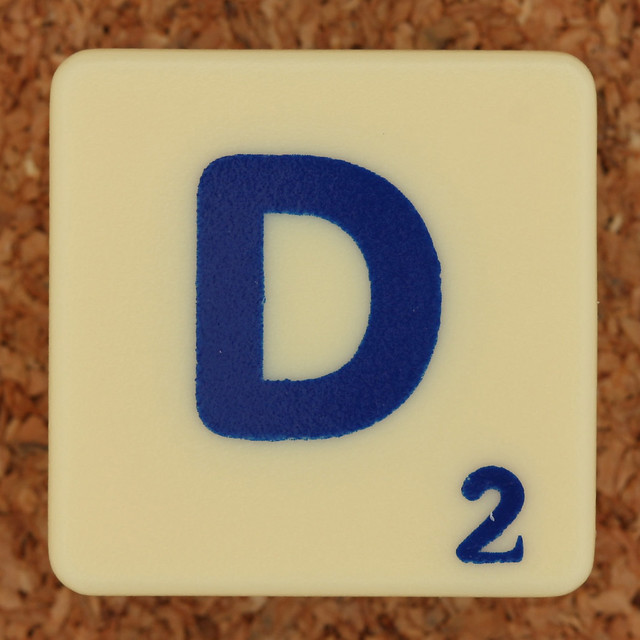 Scrabble Trickster Letter D