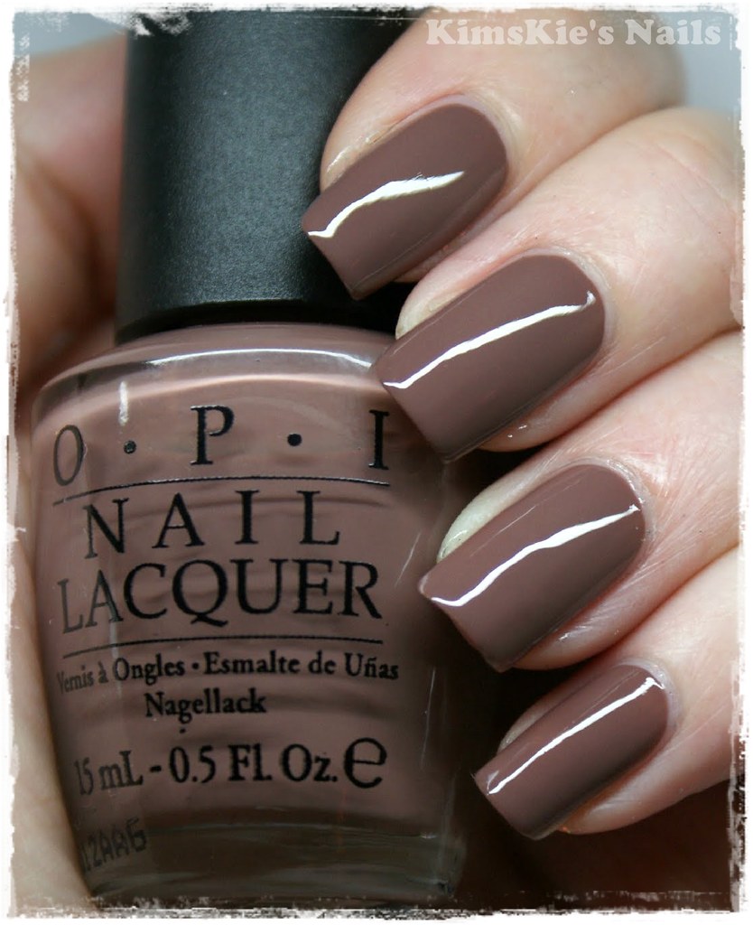 OPI Over The Taupe | More info & pictures at: kimskienails.b… | Kim de ...